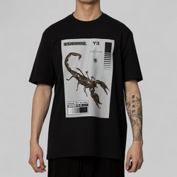 X Neighborhood Graphic T-Shirt - Black