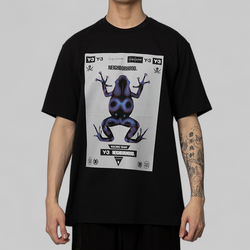 X Neighborhood Graphic T-Shirt - Black