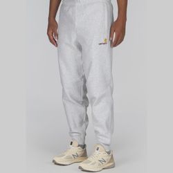 American Script Jogging Pant - Ash Heather