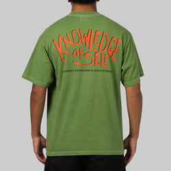 Knowledge Of Self T-Shirt - Vintage Green