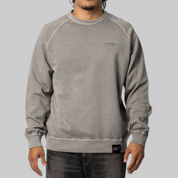 Pigment Dyed Sweatshirt - Grey