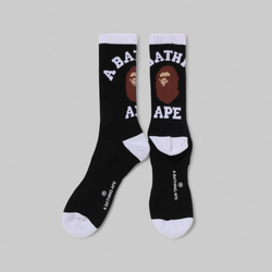 College Socks - Black