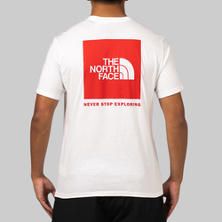 Box NSE T-Shirt - TNF White/TNF Red