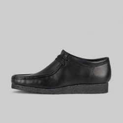 Wallabee - Black Leather