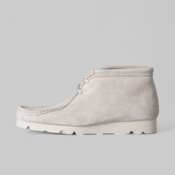 X Post Archive Faction Wallabee Boot - Beige Suede
