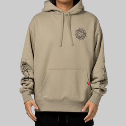 X Thom Hinton Yin Yang Hoodie - Eucalyptus