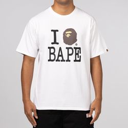  I Love Bape T-Shirt - White