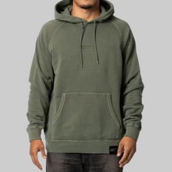 Pigment Dyed Sweat Hoodie - Olive Drab