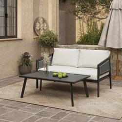 Loveseat & Coffee Table