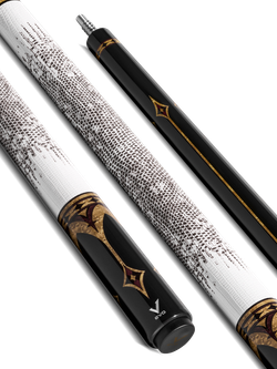 Color – ROYAL BLACK - WHITE LEATHER