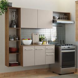 Color – Marrón/Crema