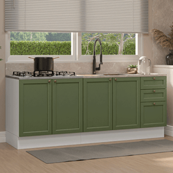 Color – Blanco/Verde