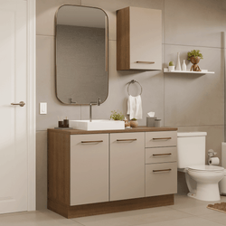 Color – Marrón/Crema