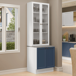 Color – Blanco/Azul/Blanco