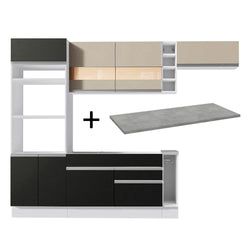 Color – Blanco/Negro/Crema