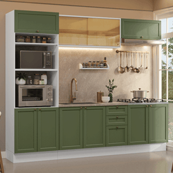 Color – Blanco/Verde