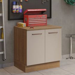 Color – Marrón/Crema