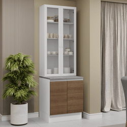 Color – Blanco/Marrón