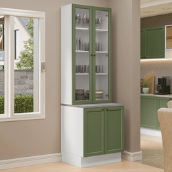 Color – Blanco/Verde