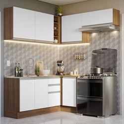 Color – Marrón/Blanco