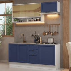 Color – Blanco/Azul
