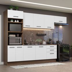 Color – Marrón/Blanco