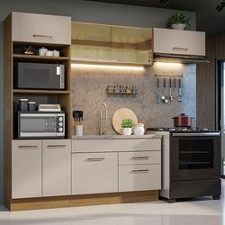 Color – Marrón/Crema