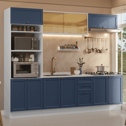 Color – Blanco/Azul