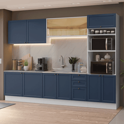 Color – Blanco/Azul