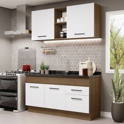 Color – Marrón/Blanco