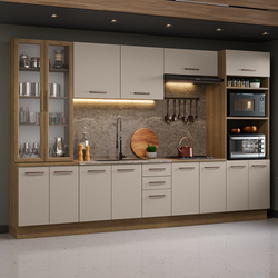 Color – Marrón/Crema