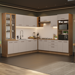 Color – Marrón/Crema
