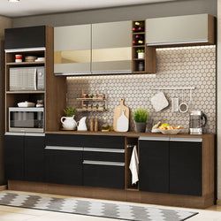 Color – Marrón/Negro/Crema
