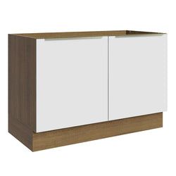 Color – Marrón/Blanco