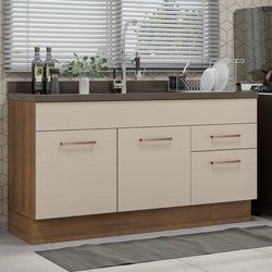 Color – Marrón/Crema