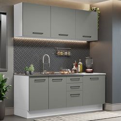 Color – Blanco/Gris
