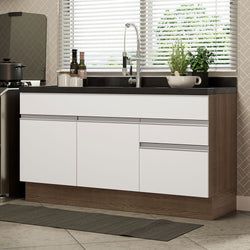 Color – Marrón/Blanco