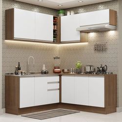 Color – Marrón/Blanco