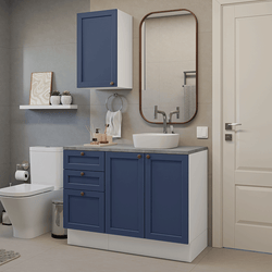 Color – Blanco/Azul