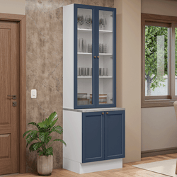 Color – Blanco/Azul