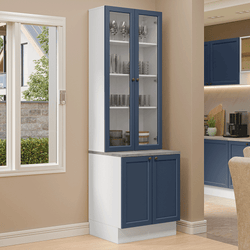 Color – Blanco/Azul