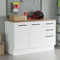Color – Blanco/Marrón