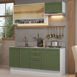 Color – Blanco/Verde