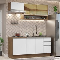 Color – Marrón/Blanco
