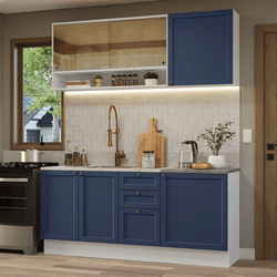 Color – Blanco/Azul