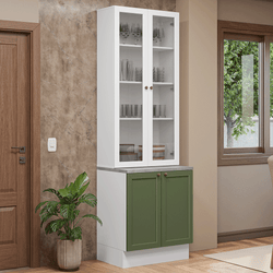Color – Blanco/Verde