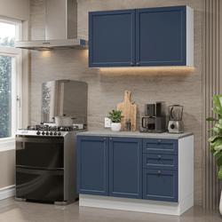 Color – Blanco/Azul