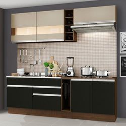 Color – Marrón/Negro/Crema