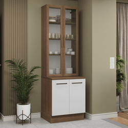Color – Marrón/Blanco