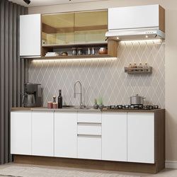 Color – Marrón/Blanco